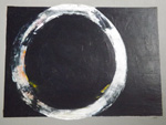 Roger Large, Ring, (124), acrylic, 62x47cm, £650